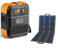 FlashFish A101 Solar Panel 50W Powerbank Kit