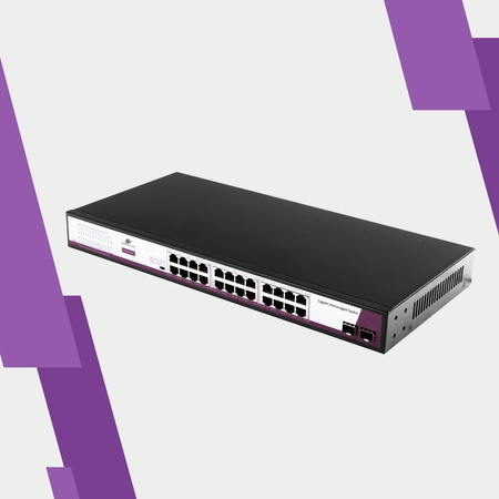 SWITCH 24x port + 2x 1Gbps SFP port SP-SG1024S2