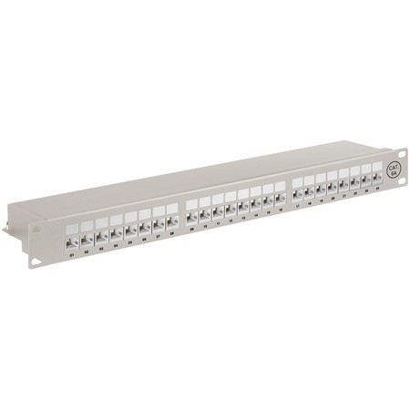 Patchpanel FTP CAT 6A Geschirmt 24-fach Goobay