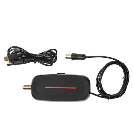 Inteligentny wzmacniacz anteny DVB-T2 AGC 20dB 5V