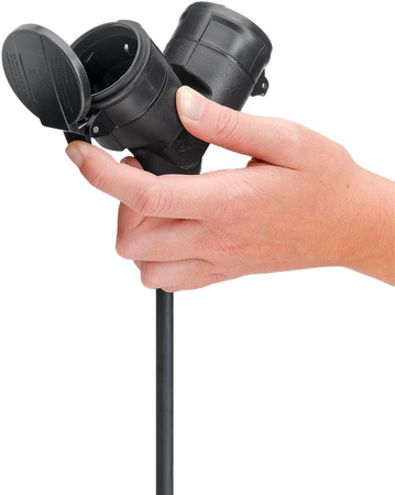 Goobay electric extension cable 2x socket 10m