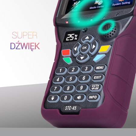 Miernik sygnału Spacetronik STC-45 Combo +CCTV