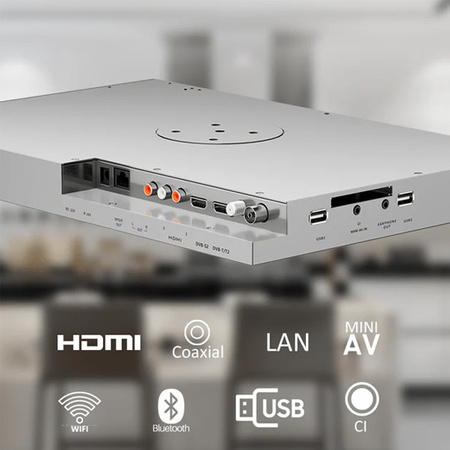 Sylvox 15.6" Smart kuchenny Google TV Wifi BT