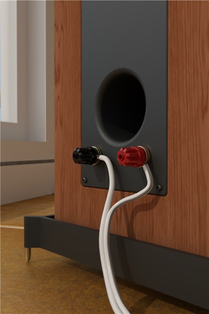 Kabel głośnikowy Goobay 2x4.0mm CCA 100m transp.