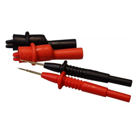 Peaktech MKS-10 4 mm měřicí vodiče a krokosvorky