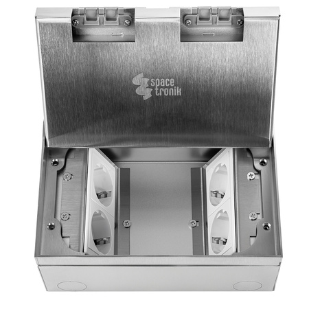 Gniazdo podłogowe puszka Spacetronik SPS-W44S_V3