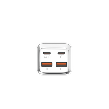 Charger SR102 65W, 2x PD4+ USB-C, 2x QC3.0 USB-A