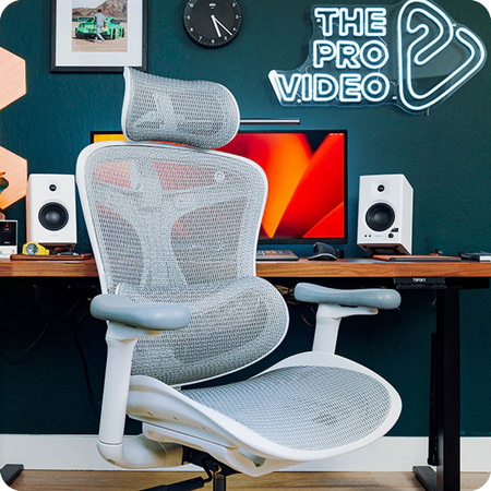 Doris 30 Grey swivel office chair