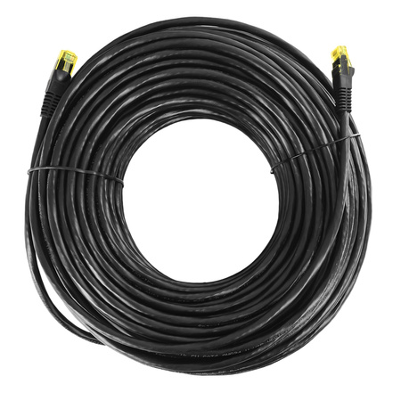 RJ45 CAT 6 U/UTP AWG24 PE CU Fluke PoE kábel 40m