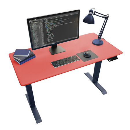 Zestaw ergonomiczny biurowy Biurko Vegard SPEO232 Fotel BARD Lampa Glow D4