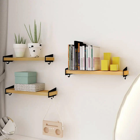 Spacetronik SPB-134L wall shelf 3 pcs.