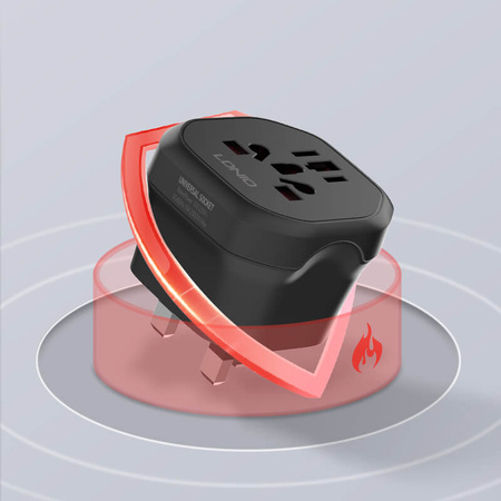 Univerzální cestovní adaptér 2500W UK EU US LDNIO