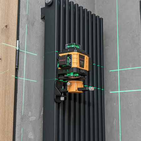 Poziomica laserowa 4D ECO Linbox z dodatkami