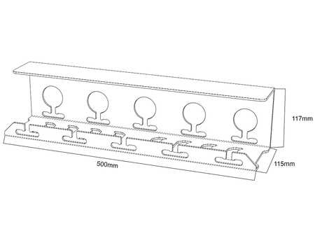 CABLE MANAGEMENT TRAY