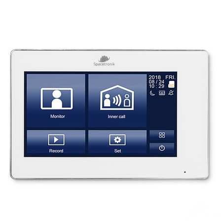 Single family 7" video intercom set