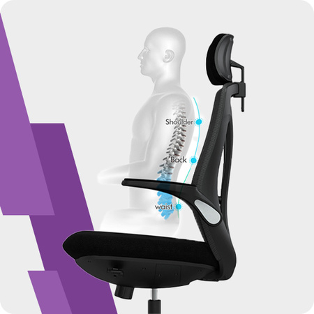 Spacetronik ARIAN-10 ergonomic office chair