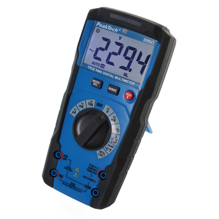PeakTech 3350 Digital Multimeter 10A 600V diode