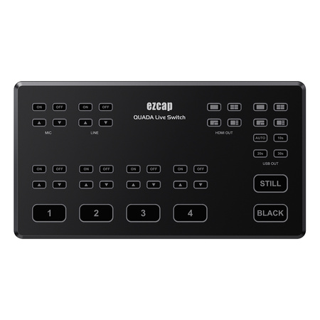 Mikser wideo audio 4xHDMI 1080p60 EZCAP328