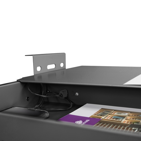 Under-Desk Storage Drawer Shelf USB Standard Black