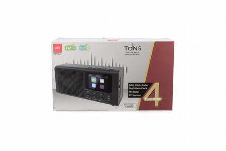 OPTICUM RED TON5 DAB+/DAB/FM/BT Radio - SCHWARZ