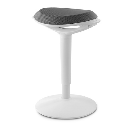 Zippy active ergonomic hocker (white-gray)