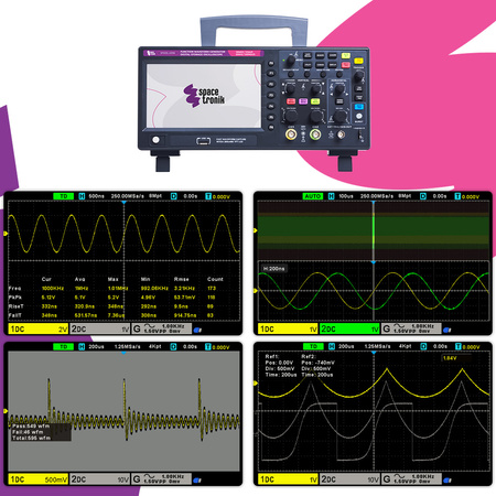 Oscyloskop Cyfrowy Spacetronik A3150 2+1CH 150MHz