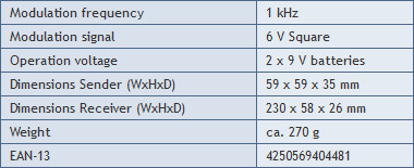 Bezdrôtový detektor káblov PeakTech 3434
