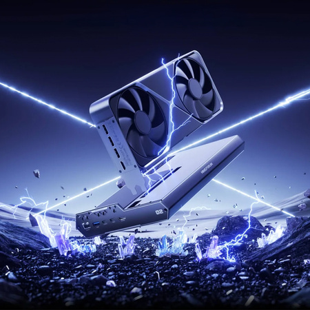 Stacja dokująca eGPU OCuLink TB5 Minisforum DEG2