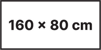 160x80 Proste