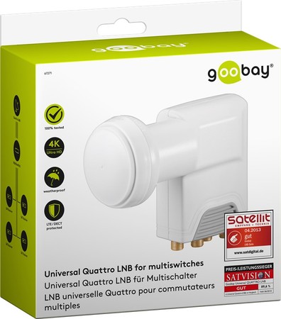 LNB Quatro Goobay 01dB