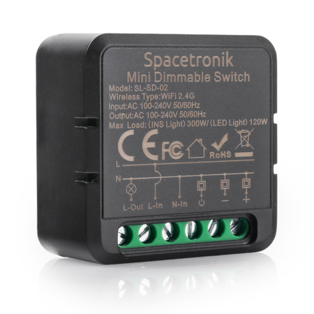 Mini stmívač světla SMART WiFI Tuya