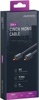 CLICKTRONIC Audio cable 1xRCA - 1xRCA Coaxial 05m