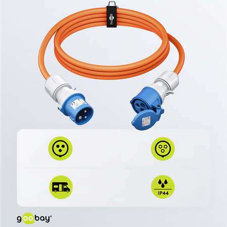 EV charging adapter plug AC 23kW 230V 10A LAPP