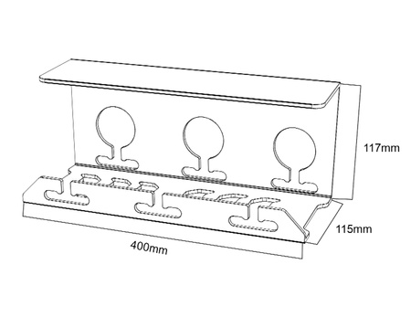 CABLE MANAGEMENT TRAY