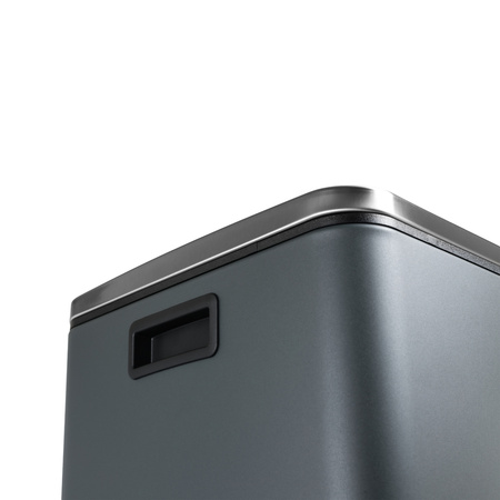 Funky Trash Can Gray Black Spacetronik Podwójny