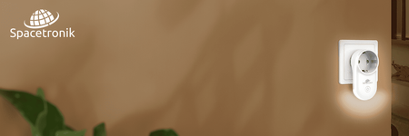 Spacetronik SL-PS11 Wi-Fi inteligentná zásuvka s osvetlením