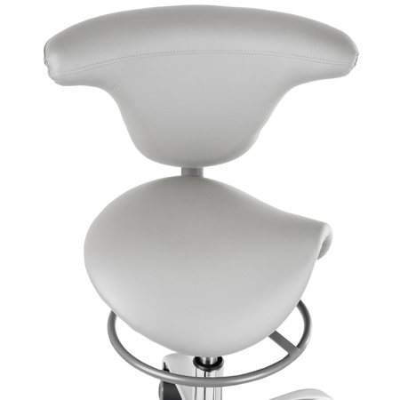 Ergonomiczny hoker regulowany SELLA 2 biały