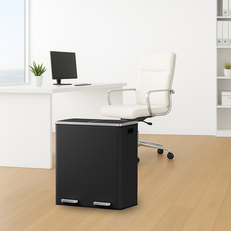 Funky Trash Can Ink Black Spacetronik Podwójny