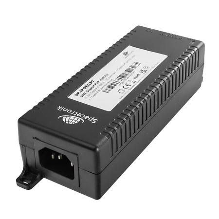 Gigabitový 30W PoE IEEE 802.3af/a SP-IPOEG30 PoE injektor