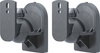 Speaker wall mount 35kg Goobay black x2