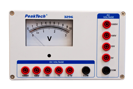 Analógový voltmeter 1000V AC DC PeakTech 3296