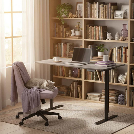 Spacetronik Moris 121BG 120x60 electric desk