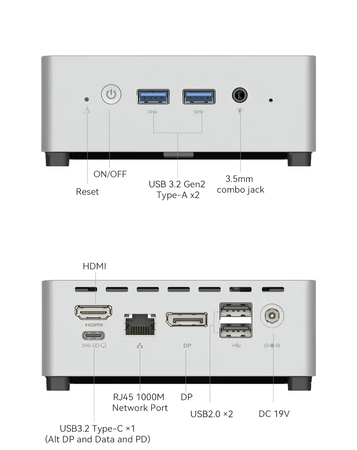 Minisforum PC Intel N100 16GB M.2 256GB