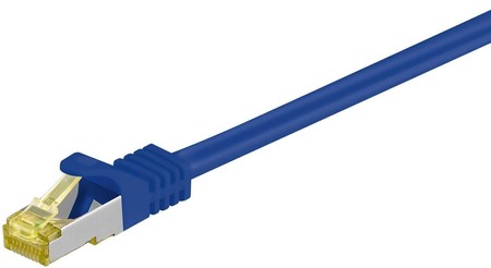 LAN Patchkabel CAT 7 S/FTP blau - 20m