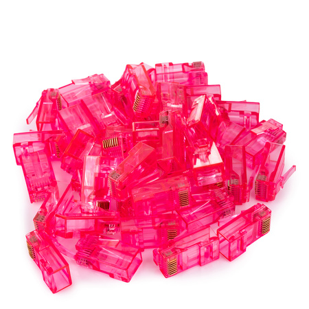 RJ45 cat6 UTP Durchgangsstecker PT-RJ456UPK-1 100St