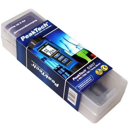 Reakčný merač PH / EC / TDS / TEMP PeakTech 5307