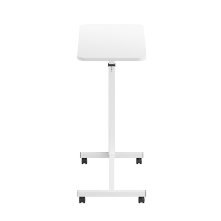 Buddy 02 Lite nastavitelný stolek na kolečkách Bílý