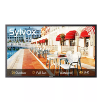 Telewizor Zewnętrzny 55" Sylvox SS55A0KAGF 4K | 2000 nitów, IP55