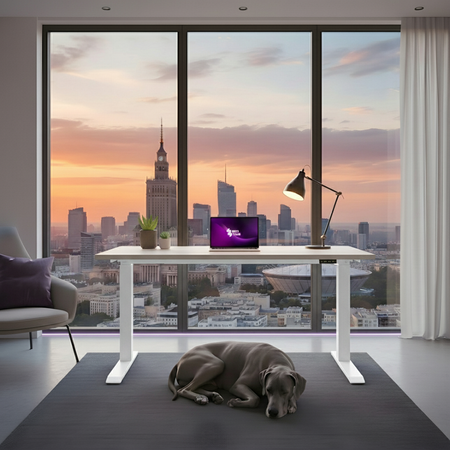 Spacetronik SPE-233W electric desk stand