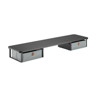 Spacetronik Hugel Monitor Stand Black